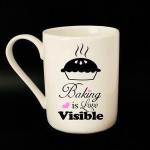 Baking Love Coffee Mug, Baker Gift